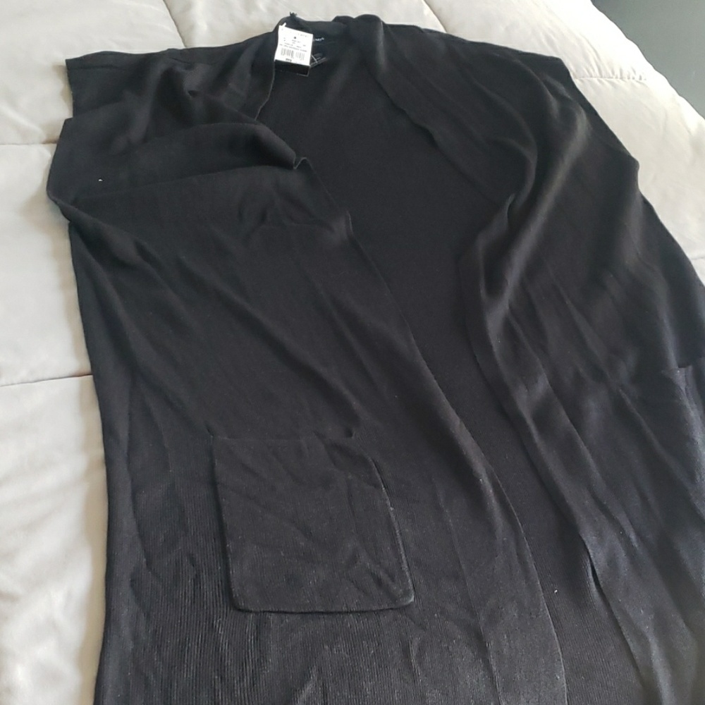 Long Sleeveless Cardigan